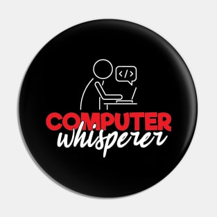 Computer whisperer - Programmer Pin