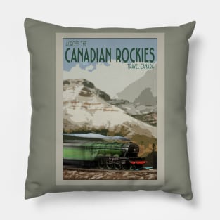 Retro Railway Travel Canada_04 Pillow