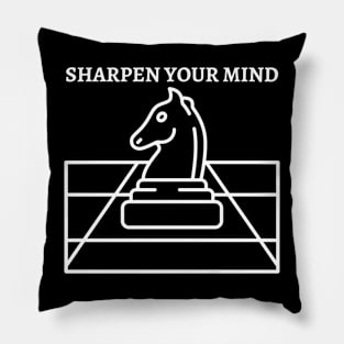 Chess - Sharpen your mind Pillow