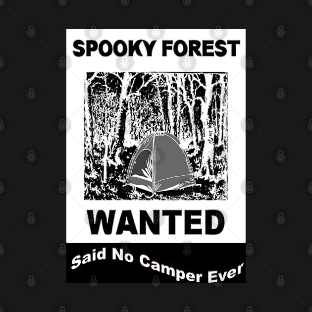 Camping 1 Spooky Forest by Hudkins