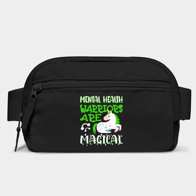 Mental health warriors are magical mental health awareness quotes by Tshirtiz