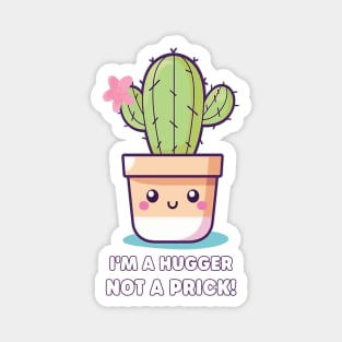 Cute Kawaii Cactus Design Magnet