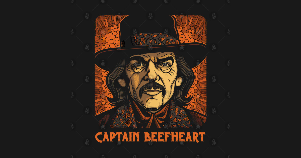 Captain Beefheart T-Shirt - Avant-Garde Rock Icon, Retro, 60's, 70 Small - Foto 11