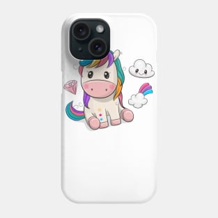 Cute unicorn. Phone Case