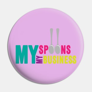 My Spoons Pin