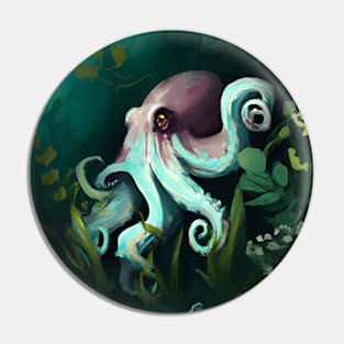 Olivia Octopus Pin