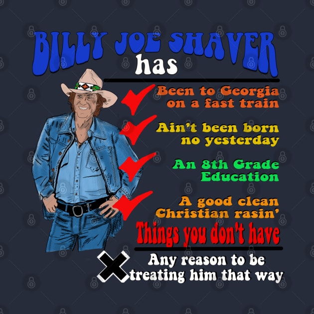 Billy Joe Shaver's Checklist by TL Bugg