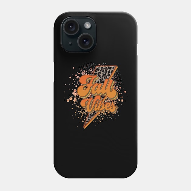 Retro Fall Phone Case by DigitalCreativeArt