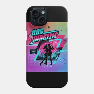 80s style couple art Phone Case