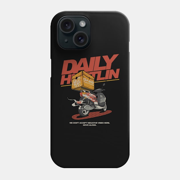 Daily Grind Phone Case by bikonatics