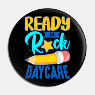 Ready To Rock Daycare Back To School For Girls Boys Pin