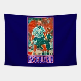 OG Football Icons - Stuart Pearce - ENGERLAND Tapestry