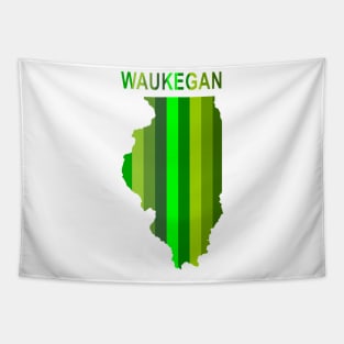 Green Waukegan Tapestry