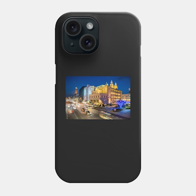 Unique landscape photography of Cityscape Shimonoseki Japan Phone Case by AvonPerception