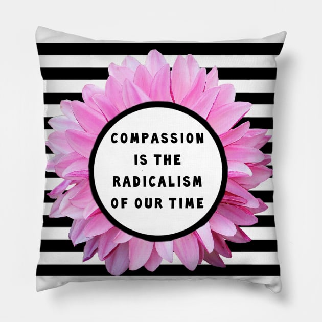 Compassion Pillow by Madblossom