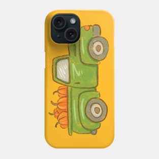 Pumpkin Truck Phone Case