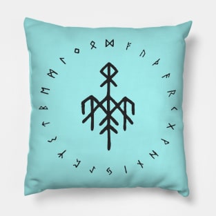 wardruna vikings norse-mythology-symbols Pillow