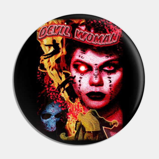 Devil Woman Pin by Daily Detour