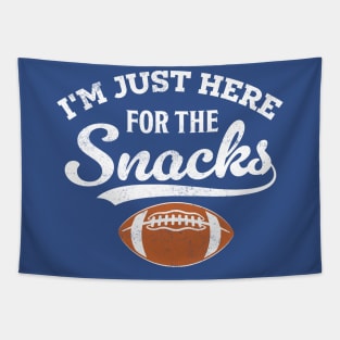 I'm Just Here For The Snacks Tapestry