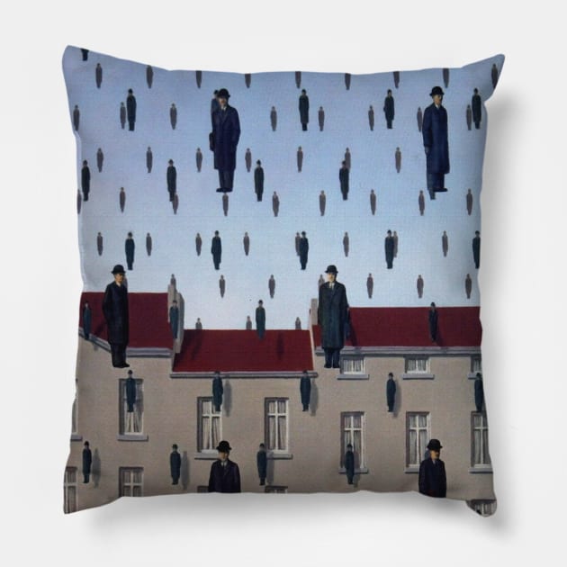 Raining Men Pillow by TenomonMalke