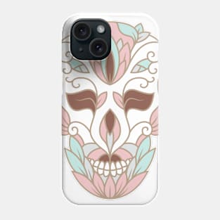 SKULL IN PASTELS Phone Case