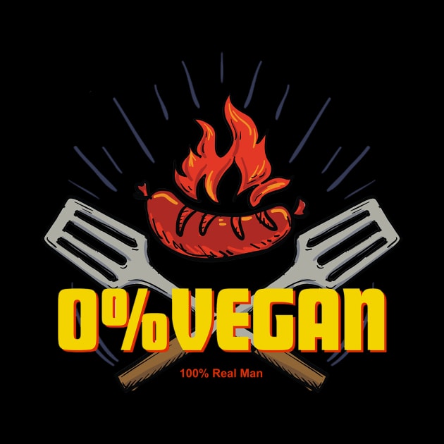 bbq t-shirt 0%vegan by thishits