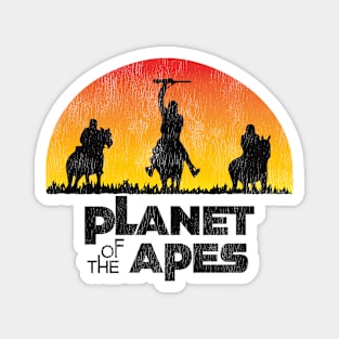 Planet Of The Apes Sunset Lts Worn Magnet