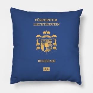 Liechtenstein Passport Pillow
