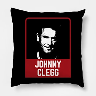 Johnny clegg ~~~ 70s retro Pillow