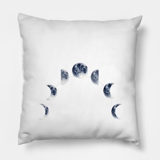 Moon Phases | Watercolor Pillow