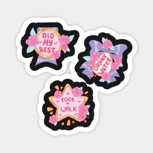 Self care stickers Magnet