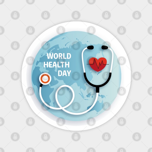 World health day Magnet by Nice Shop