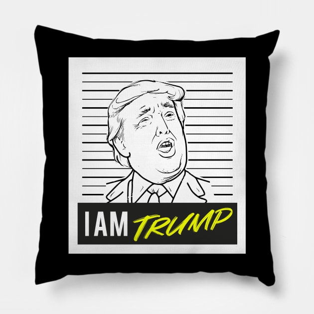 i am trump Pillow by hot_issue