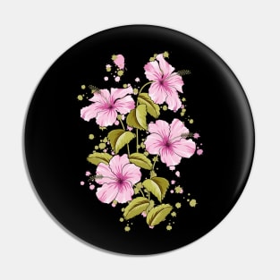 Hibiscus Flowers Pin