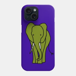Green Elephant Phone Case