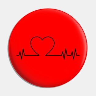 Heartbeat Pin