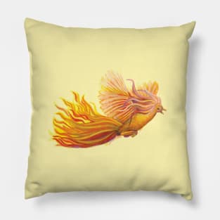 Mythical bird Phoenix Pillow