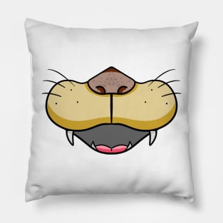Big Cat Snout  - Face Mask Pillow