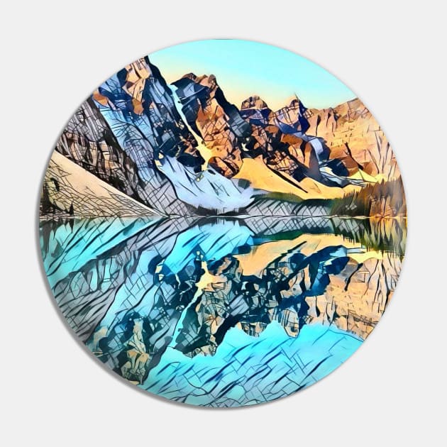 Cascade Mountains Pin by evokearo