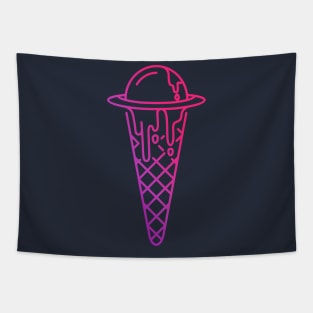 Ufo Ice Cream Tapestry