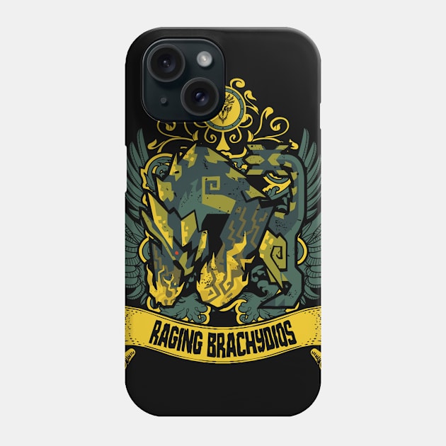 RAGING BRACHYDIOS - LIMITED EDITION Phone Case by Exion Crew