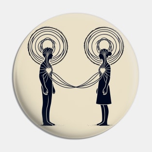 Spiritual Vortex Heartstring Pin