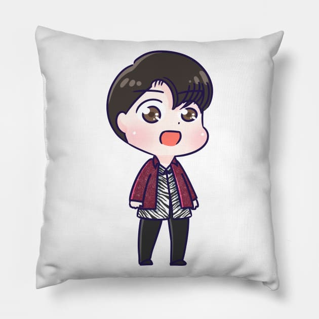 Jungkook Fake Love Pillow by Oricca