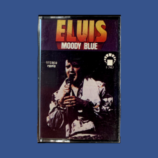Disover Elvis Moody Blue Cassette - Elvis - T-Shirt