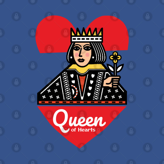 Disover Classic Queen of Hearts - Queen Of Hearts - T-Shirt