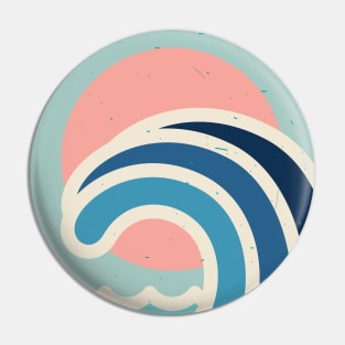 Good Vibe Beach Wave Pin