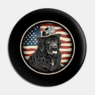 Patriotic Newfoundland Pin