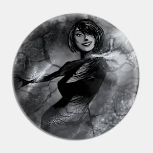 Outer Limits Bee Girl Pin