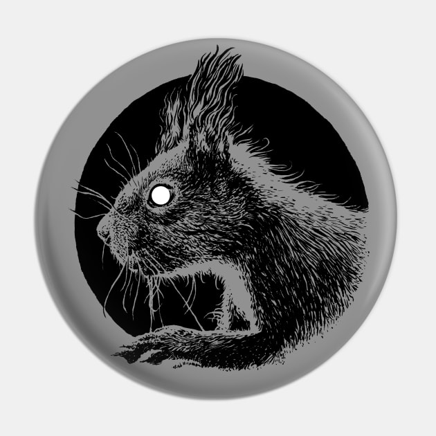 Squirrel Pin by vvilczy