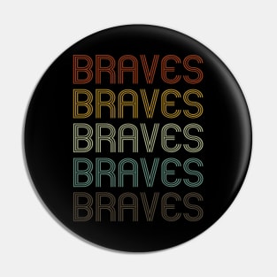 Retro Braves | Braves Team Pin